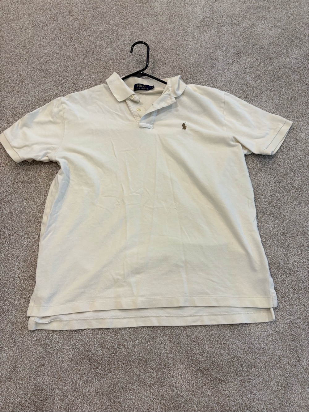(2) Polo Ralph Lauren men polo shirts size L